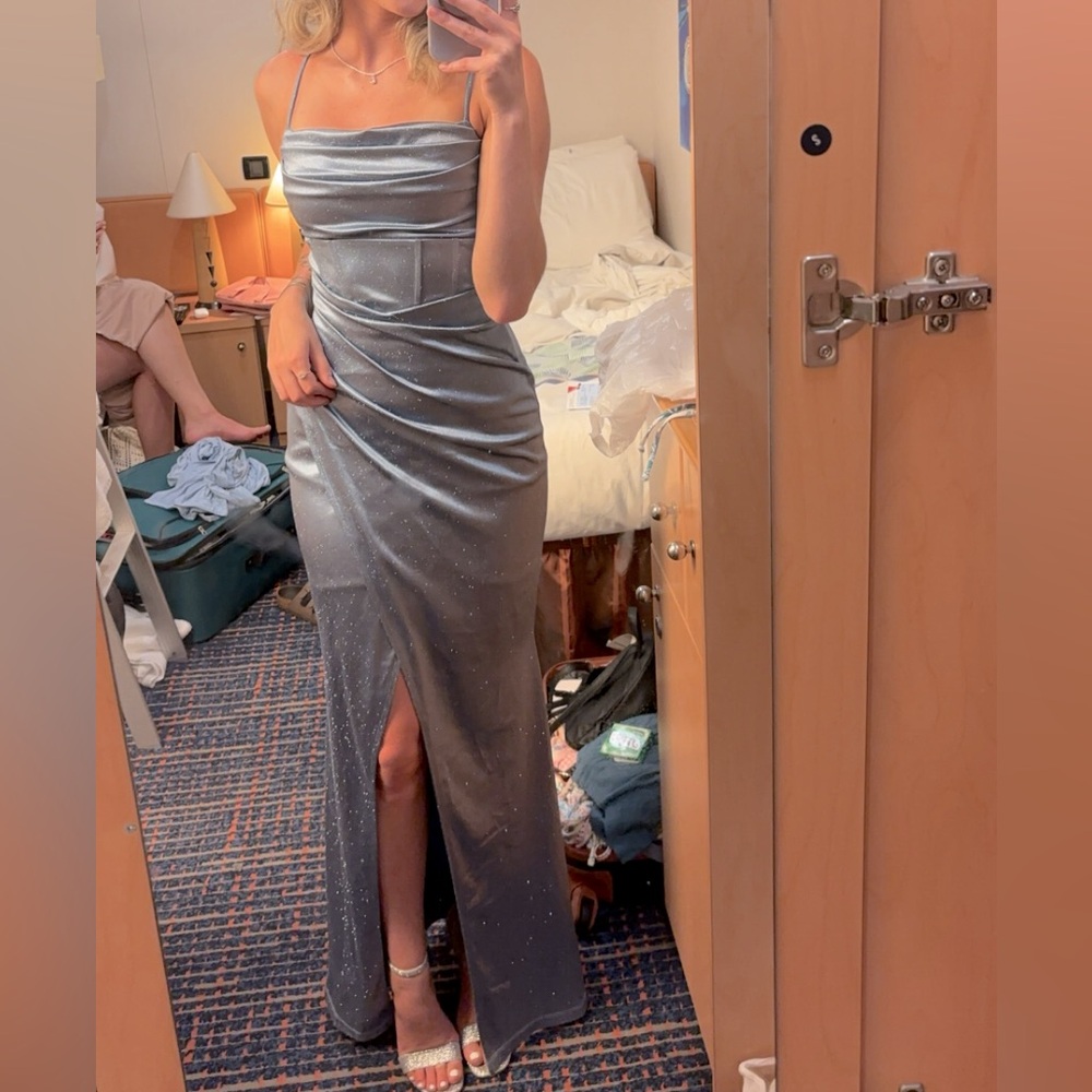 Light Blue Prom Dresss - Picture 1 of 5